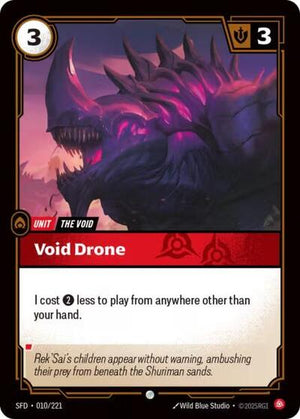 Riftbound - Spiritforged - Void Drone - 010/221 - Common