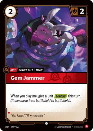 Riftbound - Spiritforged - Gem Jammer - 007/221 - Common