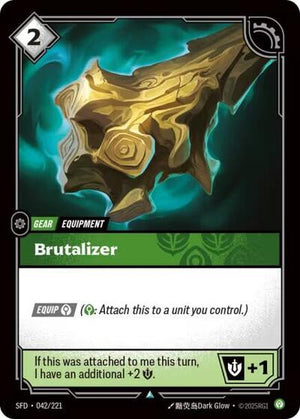Riftbound - Spiritforged - Brutalizer - 042/221 - Uncommon