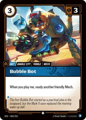 Riftbound - Spiritforged - Bubble Bot - 062/221 - Common