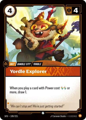 Riftbound - Spiritforged - Yordle Explorer - 100/221 - Common