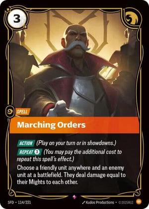 Riftbound - Spiritforged - Marching Orders - 114/221 - Rare