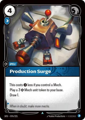 Riftbound - Spiritforged - Production Surge - 076/221 - Uncommon