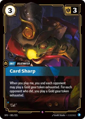 Riftbound - Spiritforged - Card Sharp - 081/221 - Rare