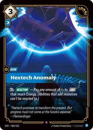 Riftbound - Spiritforged - Hextech Anomaly - 083/221 - Rare