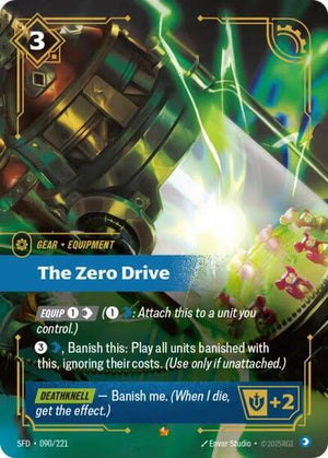 Riftbound - Spiritforged - The Zero Drive - 090/221 - Epic