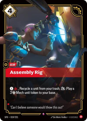 Riftbound - Spiritforged - Assembly Rig - 019/221 - Rare