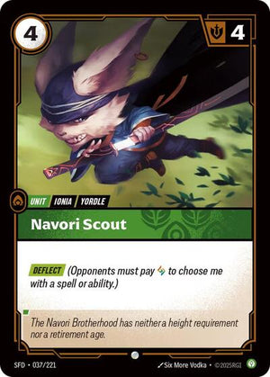 Riftbound - Spiritforged - Navori Scout - 037/221 - Common