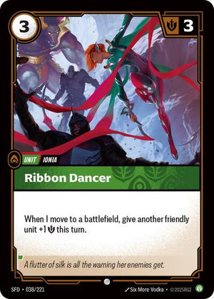 Riftbound - Spiritforged - Ribbon Dancer - 038/221 - Common