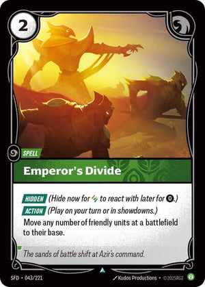 Riftbound - Spiritforged - Emperor's Divide - 043/221 - Uncommon