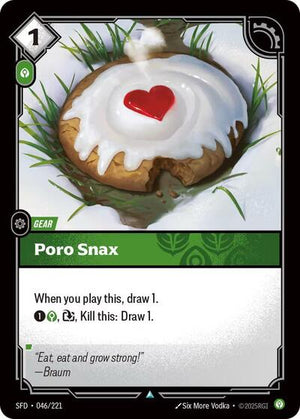 Riftbound - Spiritforged - Poro Snax - 046/221 - Uncommon