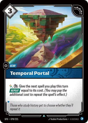 Riftbound - Spiritforged - Temporal Portal - 078/221 - Uncommon