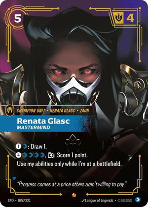 Riftbound - Spiritforged - Renata Glasc, Mastermind - 088/221 - Epic