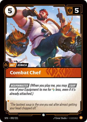 Riftbound - Spiritforged - Combat Chef - 092/221 - Common