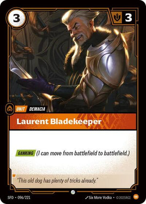 Riftbound - Spiritforged - Laurent Bladekeeper - 096/221 - Common