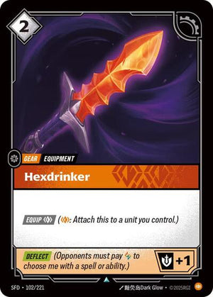 Riftbound - Spiritforged - Hexdrinker - 102/221 - Uncommon