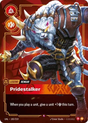 Riftbound - Unleashed - Rengar, Pridestalker - 183/219 - Rare