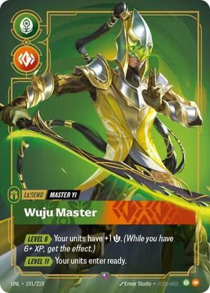 Riftbound - Unleashed - Master Yi, Wuju Master - 191/219 - Rare