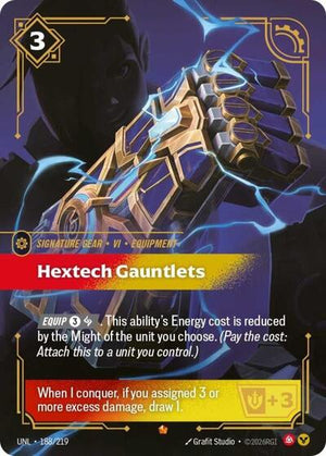Riftbound - Unleashed - Hextech Gauntlets - 188/219 - Epic