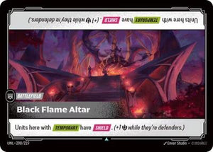 Riftbound - Unleashed - Black Flame Altar - 208/219 - Uncommon