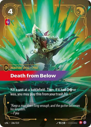 Riftbound - Unleashed - Death from Below - 186/219 - Epic