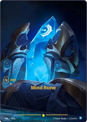 Riftbound - Unleashed - Mind Rune - R03a - Showcase