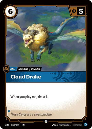 Riftbound - Vendetta - Cloud Drake - 048/166 - Common