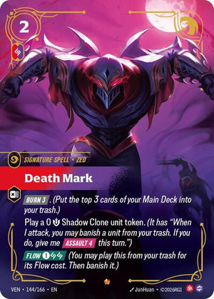 Riftbound - Vendetta - Death Mark - 144/166 - Epic