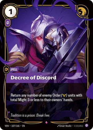 Riftbound - Vendetta - Decree of Discord - 107/166 - Rare