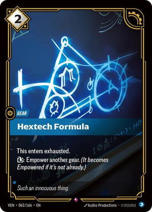 Riftbound - Vendetta - Hextech Formula - 062/166 - Rare