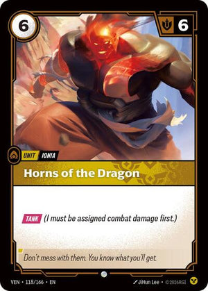 Riftbound - Vendetta - Horns of the Dragon - 118/166 - Common