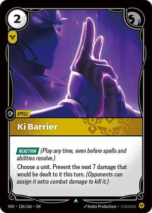 Riftbound - Vendetta - Ki Barrier - 126/166 - Uncommon