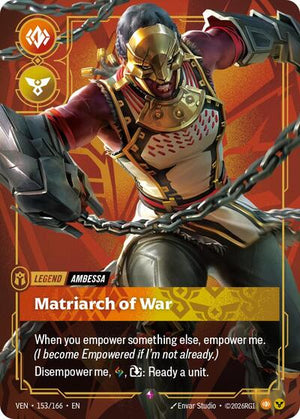 Riftbound - Vendetta - Ambessa, Matriarch of War - 153/166 - Rare