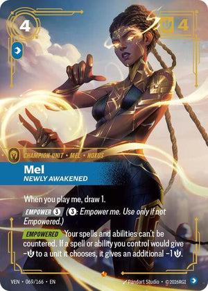 Riftbound - Vendetta - Mel, Newly Awakened - 069/166 - Epic