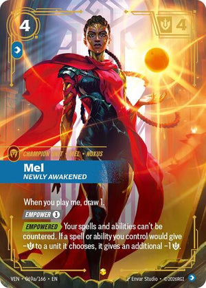 Riftbound - Vendetta - Mel, Newly Awakened - 069a/166 - Alternate Art - Showcase