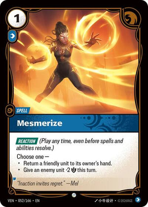 Riftbound - Vendetta - Mesmerize - 052/166 - Common