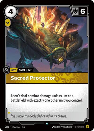 Riftbound - Vendetta - Sacred Protector - 129/166 - Uncommon