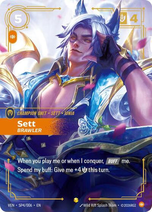 Riftbound - Vendetta - Sett, Brawler - SP4/006 - Showcase