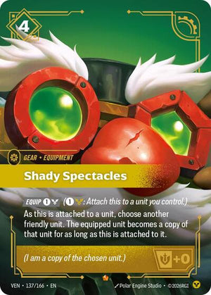 Riftbound - Vendetta - Shady Spectacles - 137/166 - Epic