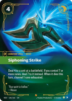 Riftbound - Vendetta - Siphoning Strike - 146/166 - Epic