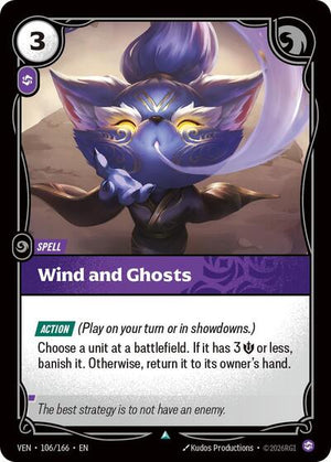 Riftbound - Vendetta - Wind and Ghosts - 106/166 - Uncommon