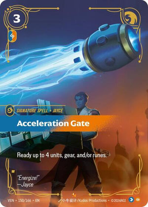 Riftbound - Vendetta - Acceleration Gate - 150/166 - Epic