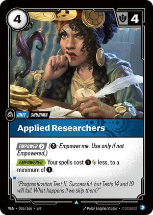 Riftbound - Vendetta - Applied Researchers - 055/166 - Uncommon