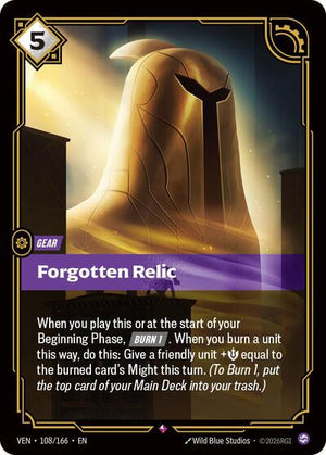 Riftbound - Vendetta - Forgotten Relic - 108/166 - Rare