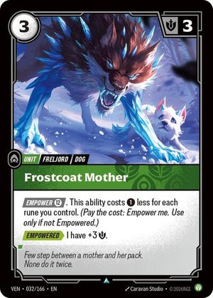 Riftbound - Vendetta - Frostcoat Mother - 032/166 - Uncommon