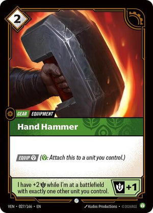 Riftbound - Vendetta - Hand Hammer - 027/166 - Common