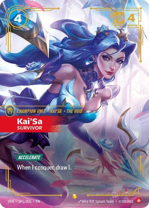 Riftbound - Vendetta - Kai'Sa, Survivor - SP1/006 - Showcase