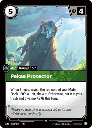 Riftbound - Vendetta - Pakaa Protector - 033/166 - Uncommon