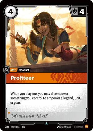 Riftbound - Vendetta - Profiteer - 082/166 - Uncommon