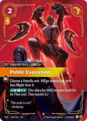 Riftbound - Vendetta - Public Execution - 154/166 - Epic